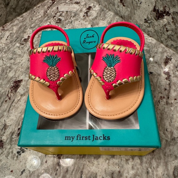 Jack rogers my first rogers baby jacks. Brand new in box. - Picture 2 of 2